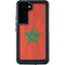 Morocco Flag Distressed Galaxy S23 Waterproof Case